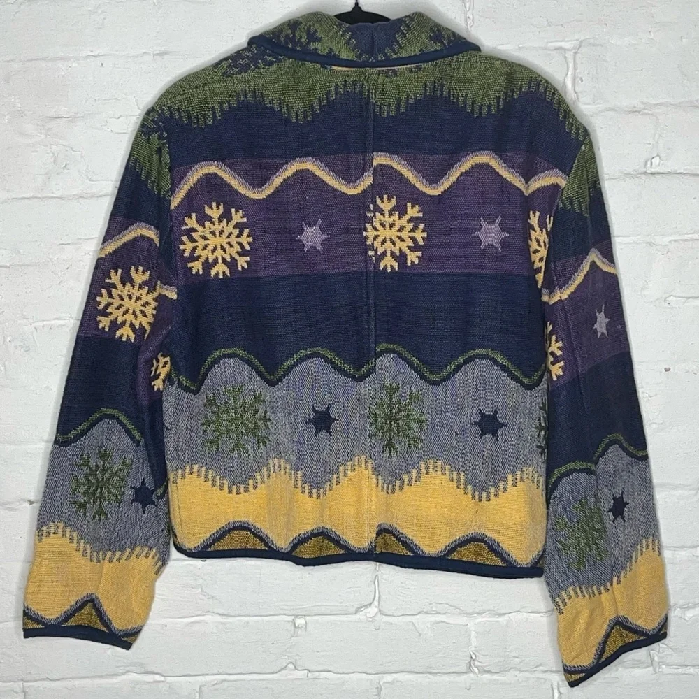 Flashback Snowflake Jacket L - Picture 2 of 4